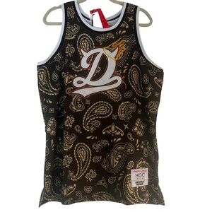 Classics x Dreamville Born Sinner Paisley Basketball Jersey XL NWT